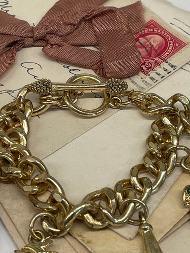 Wine Charm Bracelet Devil's Details